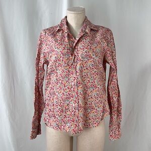 Frank & Eileen ‘Silvio’ floral button down